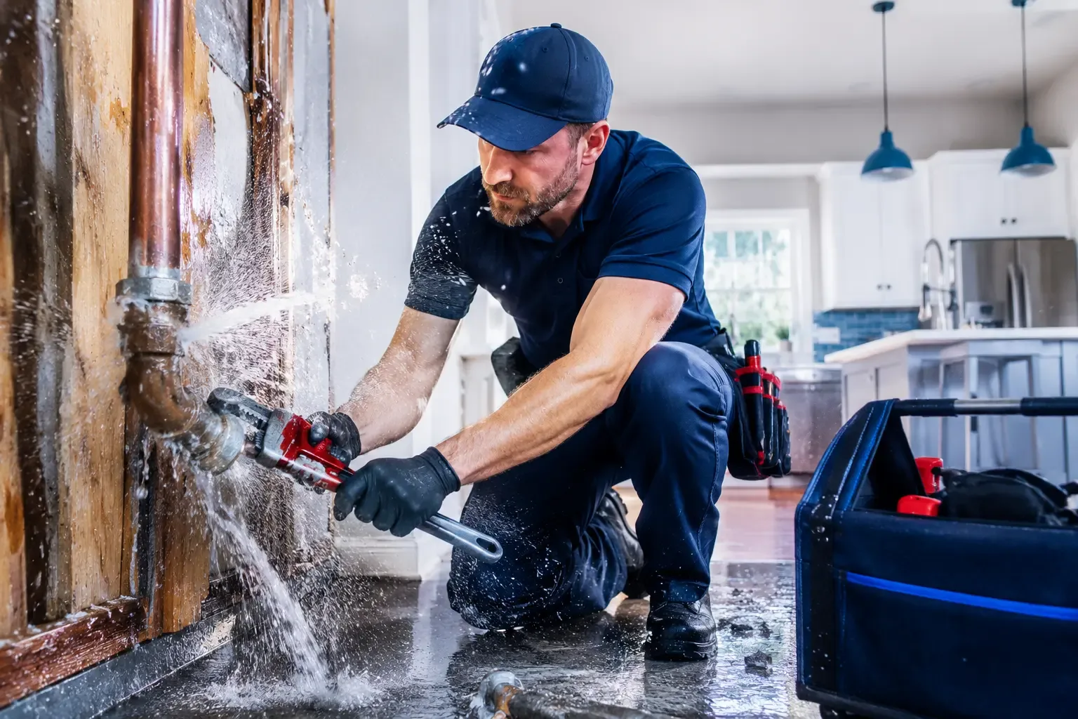 Local emergency pipe repair professionals in Springtown, TX